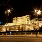 Palace of the Parliament in Bucharest, Romania.