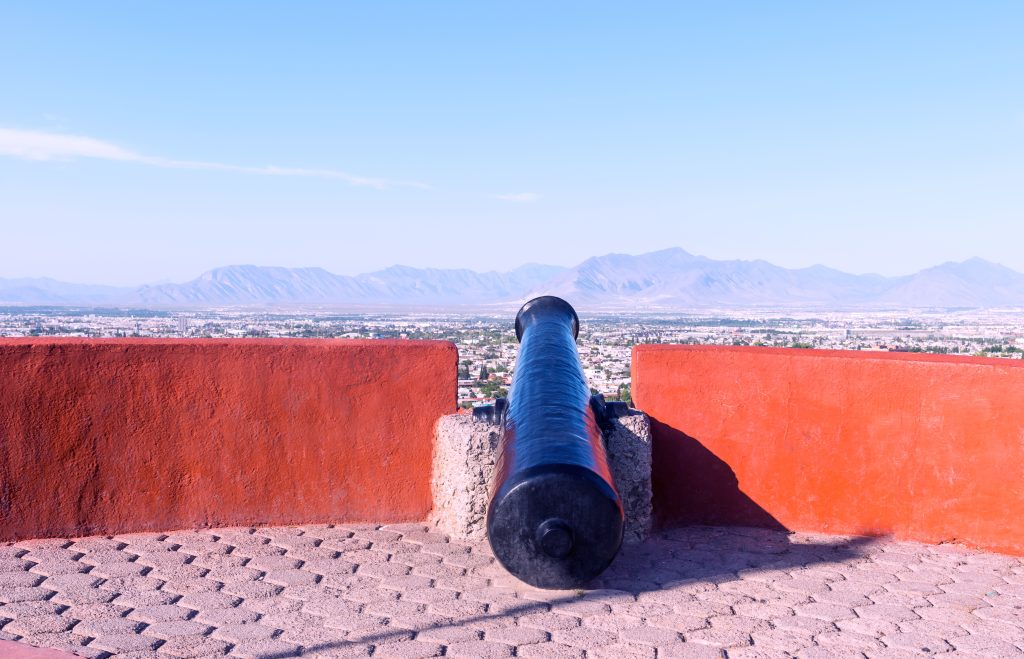 view at Saltilo, Mexico